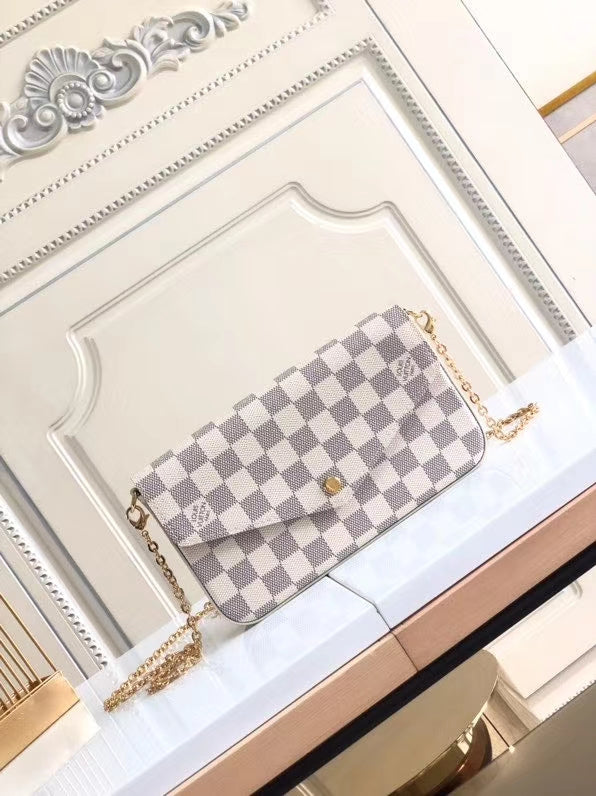 LV Bag- White and Grey - Fragrance Deliver SA