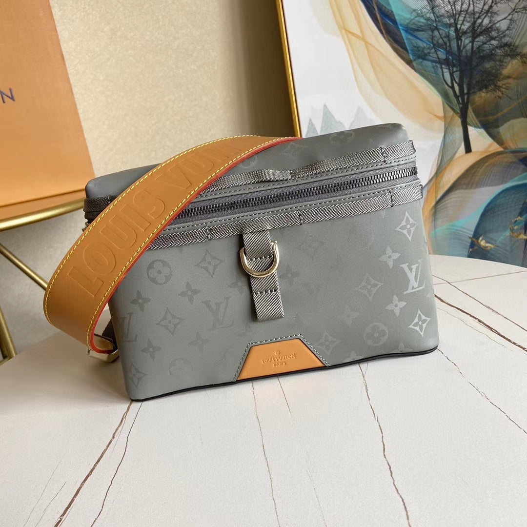 LV Bag -Grey Sling - Fragrance Deliver SA