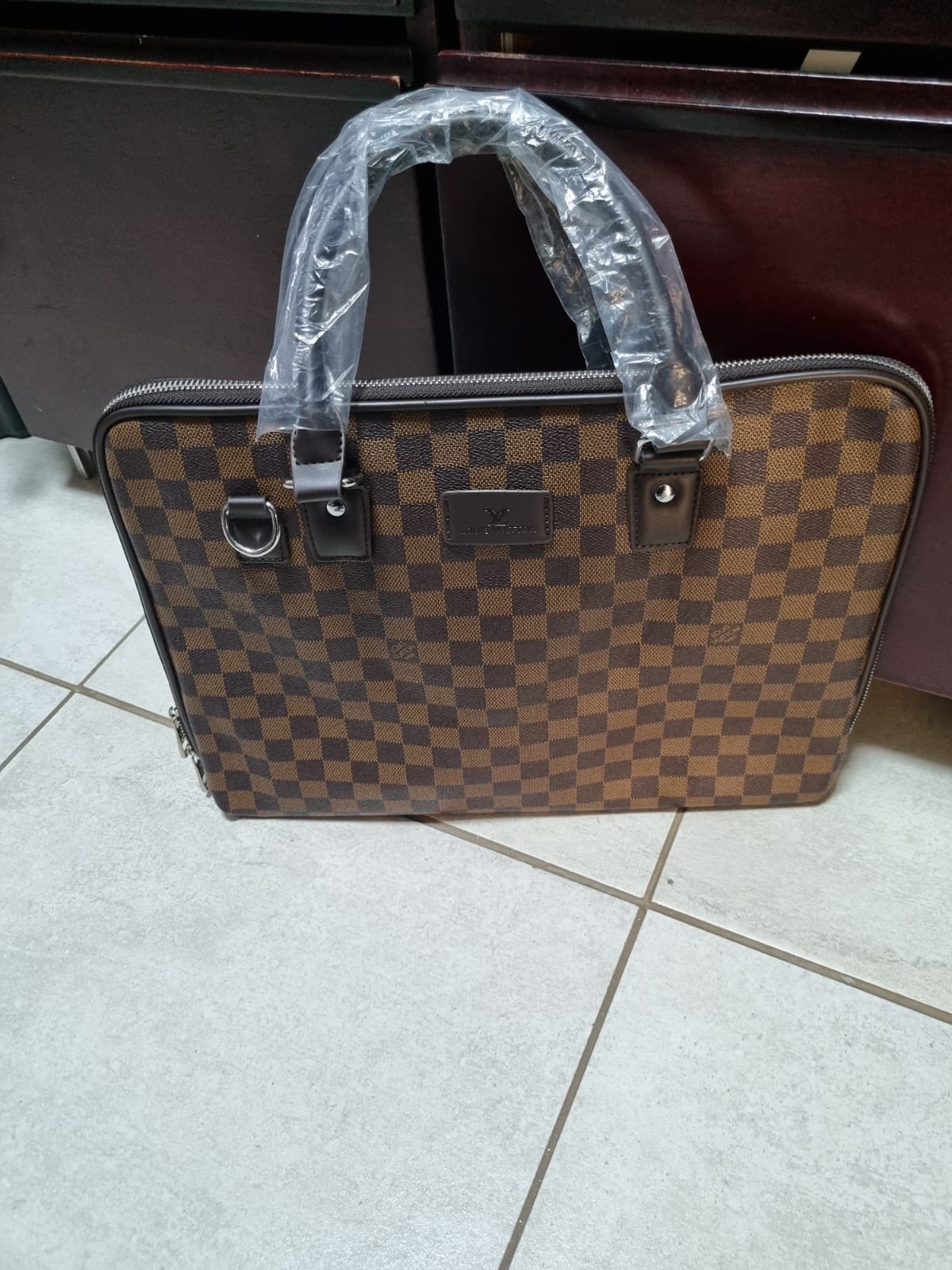 LV Bag - Square or Logo - Fragrance Deliver SA