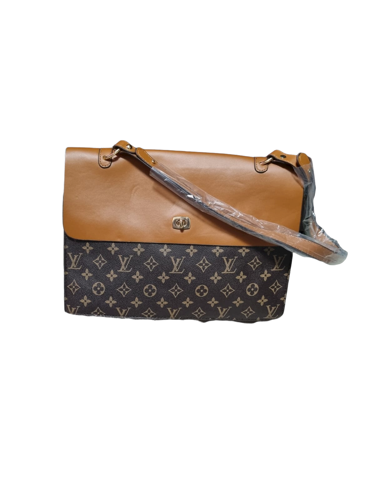 LV Bag - Brown With Tan - Fragrance Deliver SA