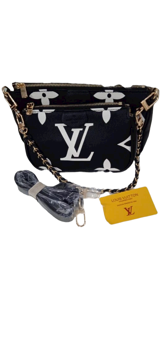 LV Bag - Sling Black, Pink, Cream - Fragrance Deliver SA