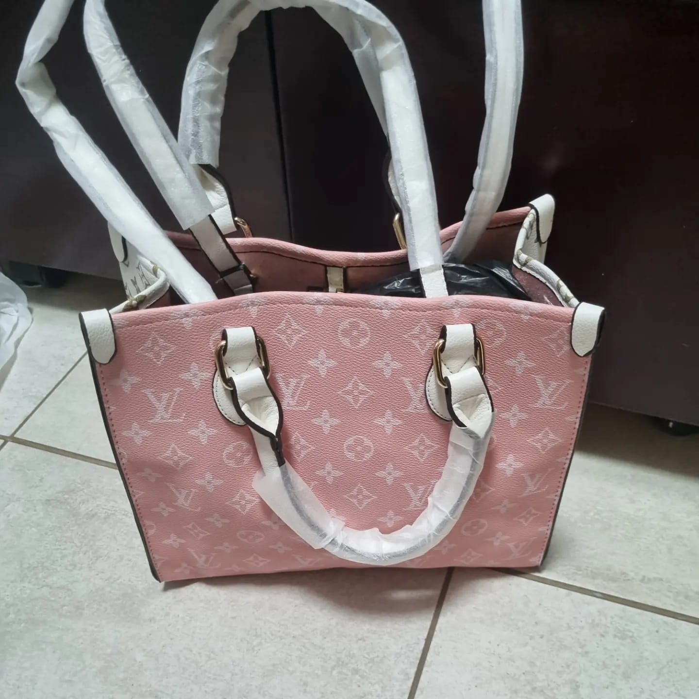 LV Bag - Pink, Grey, Black - Fragrance Deliver SA