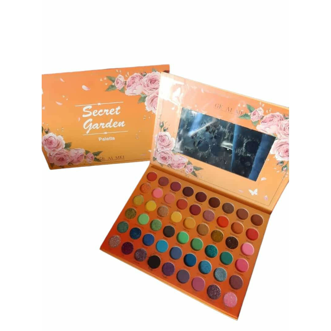 Ge Ai Mei Makeup - 54 Piece Eye Shadow Palette - Fragrance Deliver SA