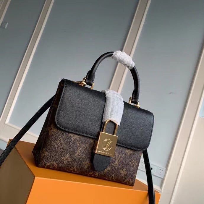 LV Bag - Lock Black and Gold - Fragrance Deliver SA